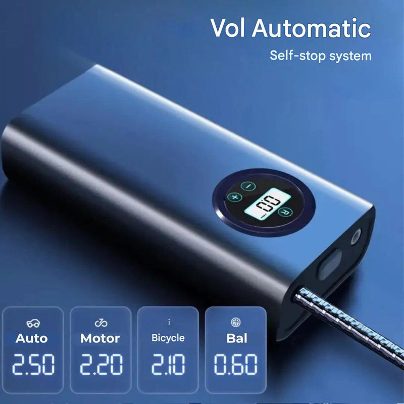 Portable Electric Air Pump 150 PSI Tire Inflator Wireless Compressor – product view 3 | Great Lakes Outdoor