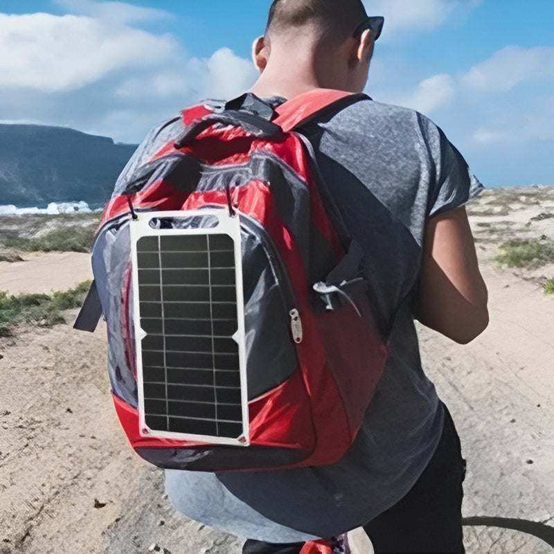Portable Solar Charger 35W Compact USB Panel for Hiking – product view 4 | Great Lakes Outdoor