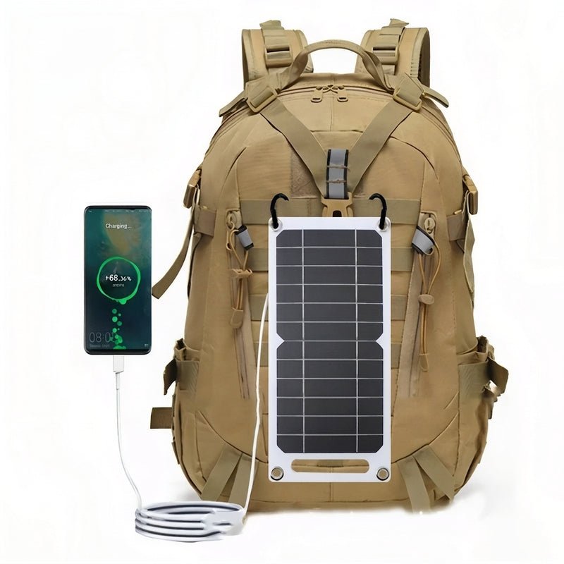 Portable Solar Charger 35W Compact USB Panel for Hiking – product view 6 | Great Lakes Outdoor