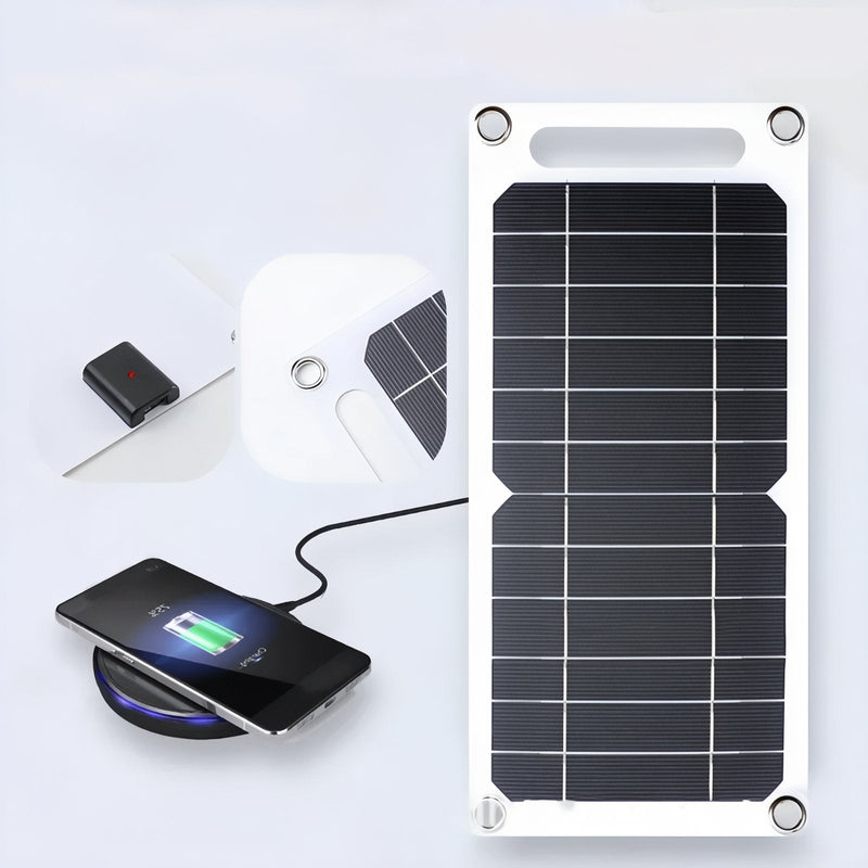 Portable Solar Charger 35W Compact USB Panel for Hiking – product view 8 | Great Lakes Outdoor