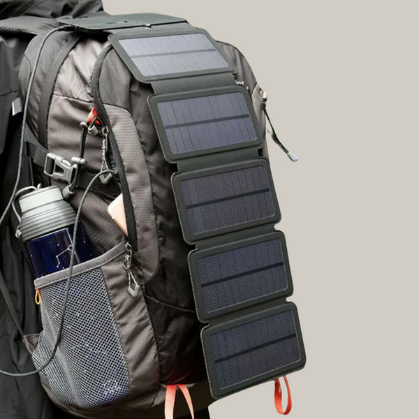Portable Solar Charger Compact Foldable Backpack Power Panel