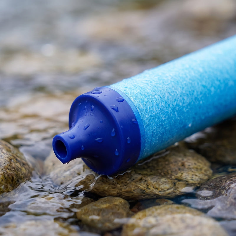 Portable Water Filter Straw Emergency Survival Drinking Purifier, product photo 4