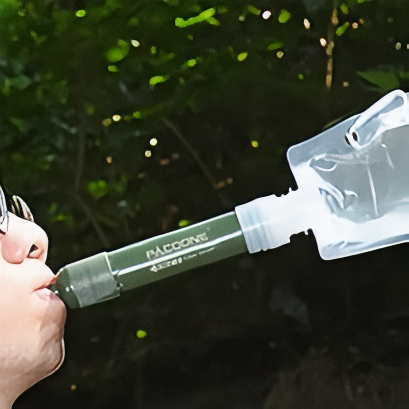 Portable Water Filter Straw Hiking and Camping Survival Gear – product view 4 | Great Lakes Outdoor