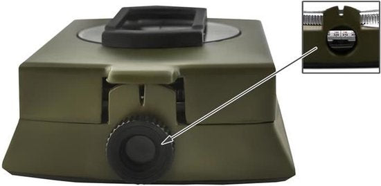Professional Compass Military Folding Waterproof Outdoor Survival Compass – product view 4 | Great Lakes Outdoor