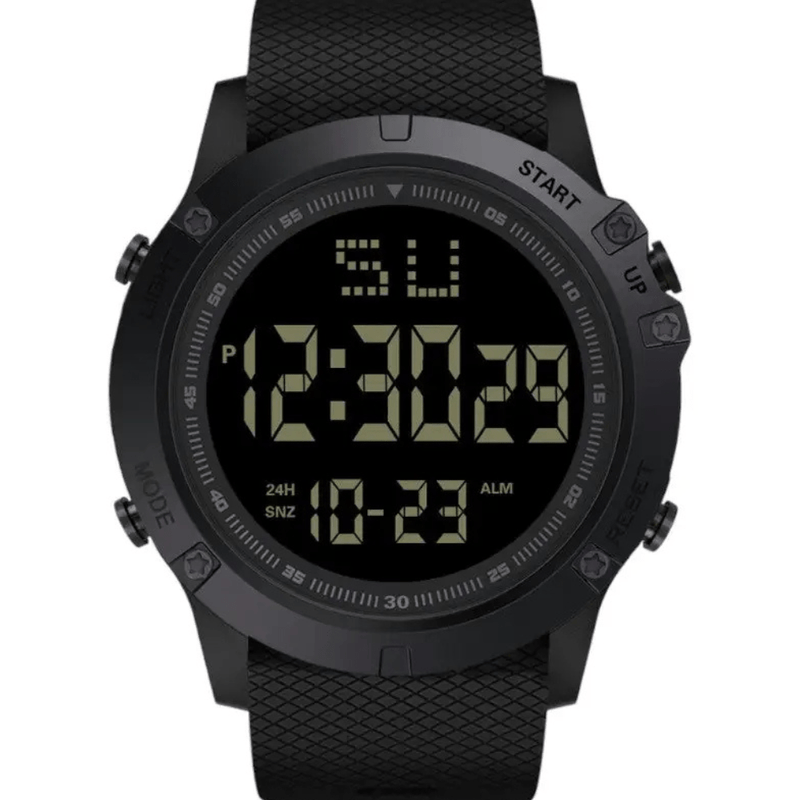Rugged Digital Sport Watch Waterproof Outdoor Hiking Timepiece – product view 6 | Great Lakes Outdoor