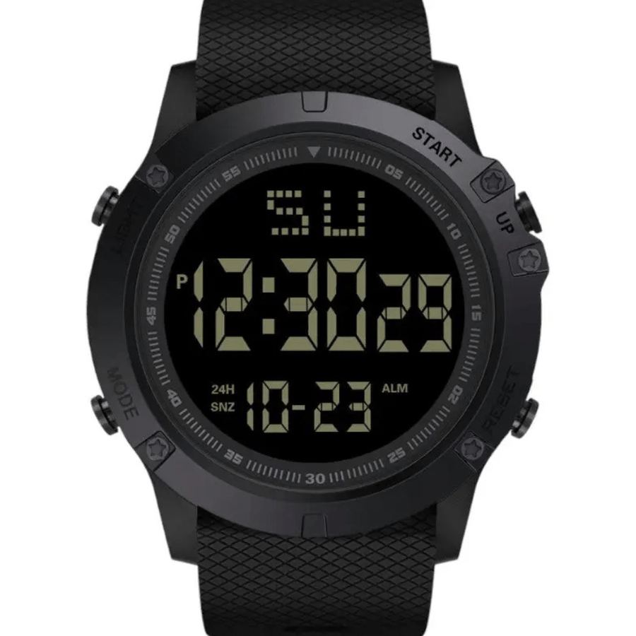 Rugged Digital Sport Watch Waterproof Outdoor Hiking Timepiece – product view 6 | Great Lakes Outdoor