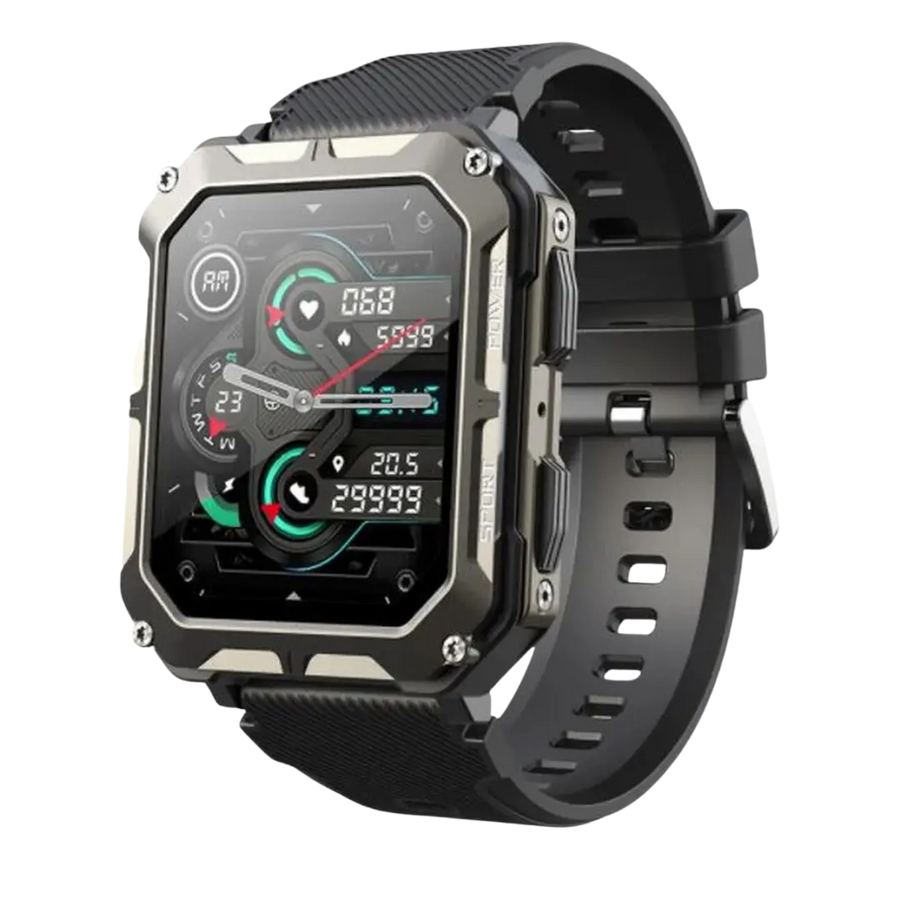 Rugged Smartwatch IP68 Waterproof Heart Rate Fitness Tracker – product view 1 | Great Lakes Outdoor