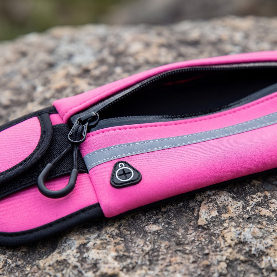 Running Belt Trail Adjustable Reflective Breathable Waist Pack, product photo 4