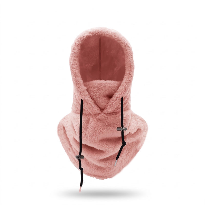 Sherpa Hood Balaclava Polar Fleece Ski Mask Extended Neck Warmer, product photo 7