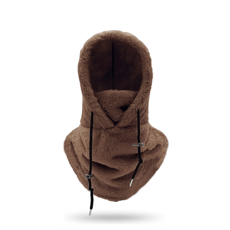 Sherpa Hood Balaclava Polar Fleece Ski Mask Extended Neck Warmer, product photo 8