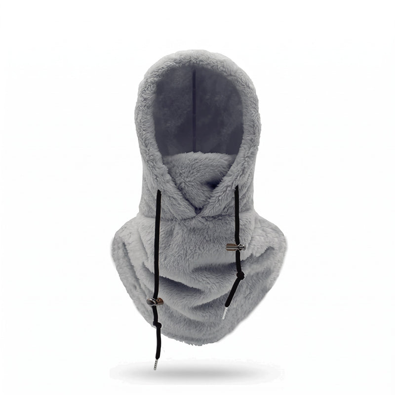 Sherpa Hood Balaclava Polar Fleece Ski Mask Extended Neck Warmer, product photo 9