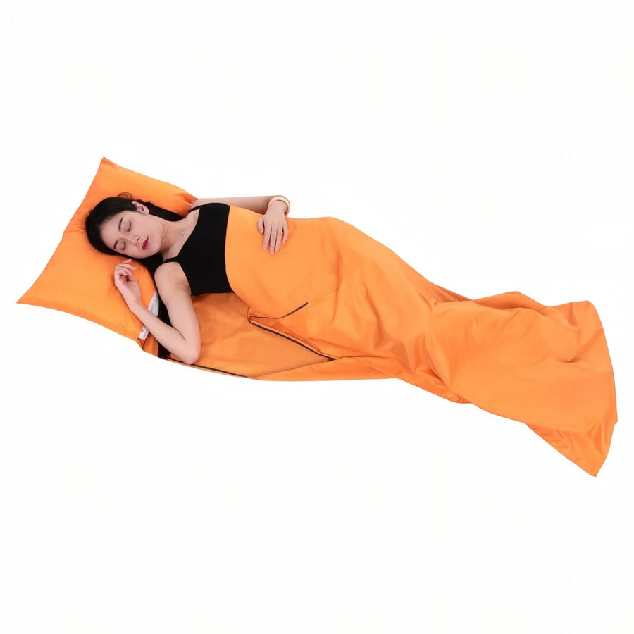 Sleeping Bag Liner Lightweight Breathable Travel Sheet for Camping – product view 2 | Great Lakes Outdoor