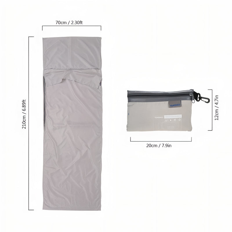 Sleeping Bag Liner Lightweight Breathable Travel Sheet for Camping – product view 3 | Great Lakes Outdoor