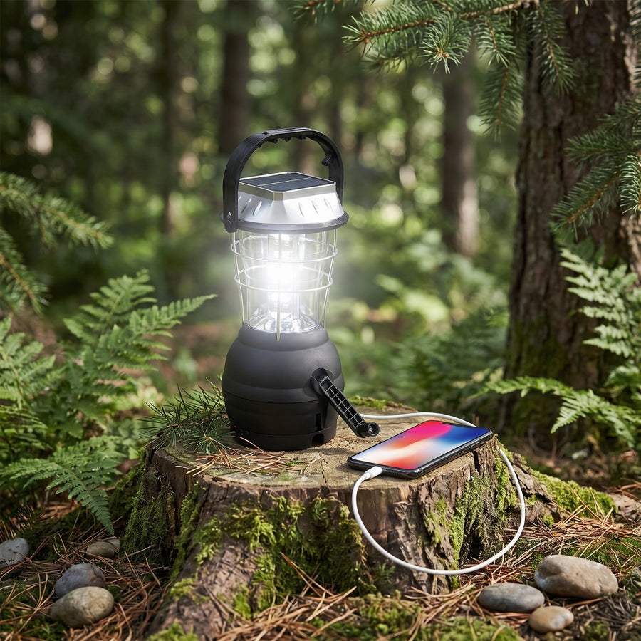 Solar Camping Lantern Hand Crank 36 LED 3 Mode Emergency Light, product photo 5