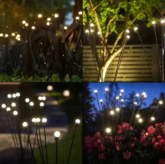 Solar Garden Lights Ground Stake Waterproof LED Outdoor Path Lights – product view 2 | Great Lakes Outdoor