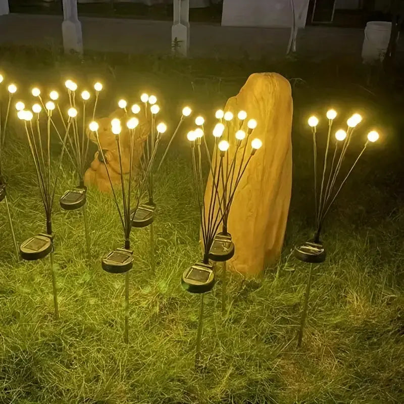 Solar Garden Lights Ground Stake Waterproof LED Outdoor Path Lights – product view 5 | Great Lakes Outdoor