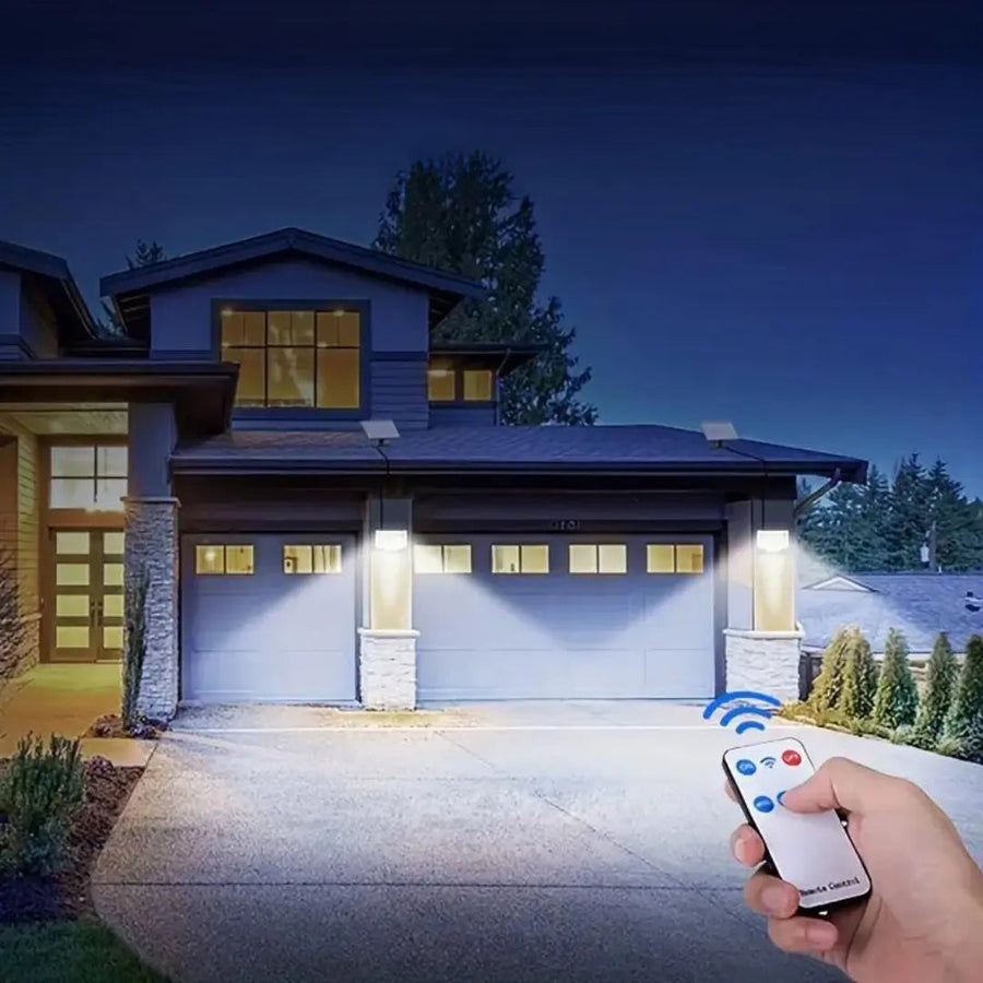 Solar Outdoor Motion Sensor Light 200 LED Waterproof Security Lamp – product view 3 | Great Lakes Outdoor