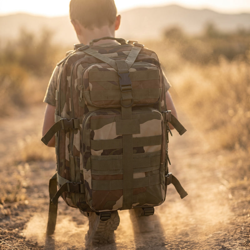 Tactical Backpack 35L MOLLE Military Nylon 5 Pocket Assault Pack, product photo 3
