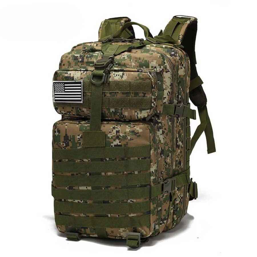 Tactical Backpack Molle System Waterproof Military Outdoor Pack – product view 1 | Great Lakes Outdoor