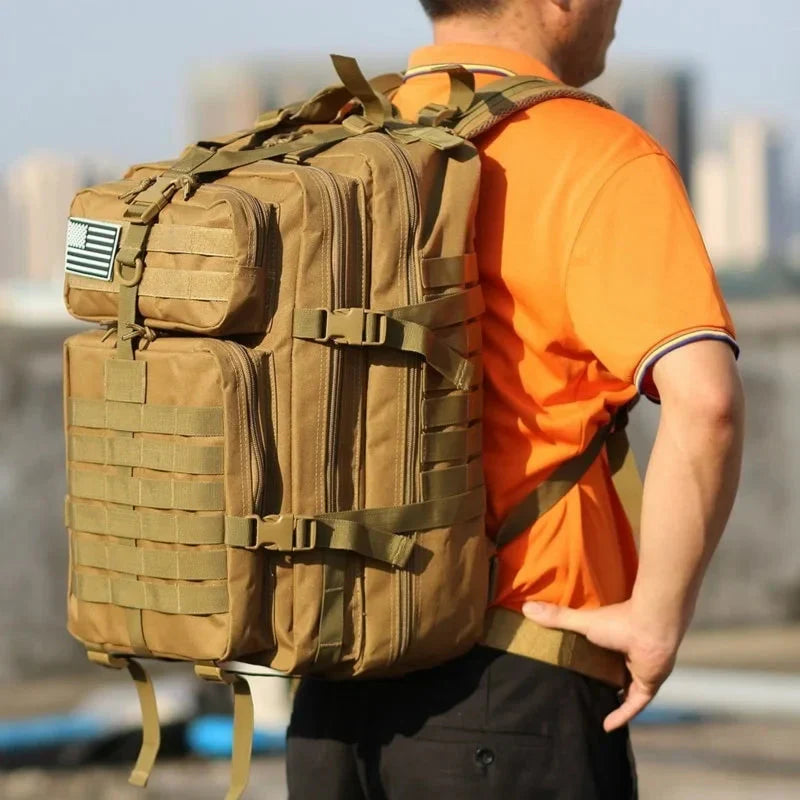 Tactical Backpack Molle System Waterproof Military Outdoor Pack – product view 9 | Great Lakes Outdoor
