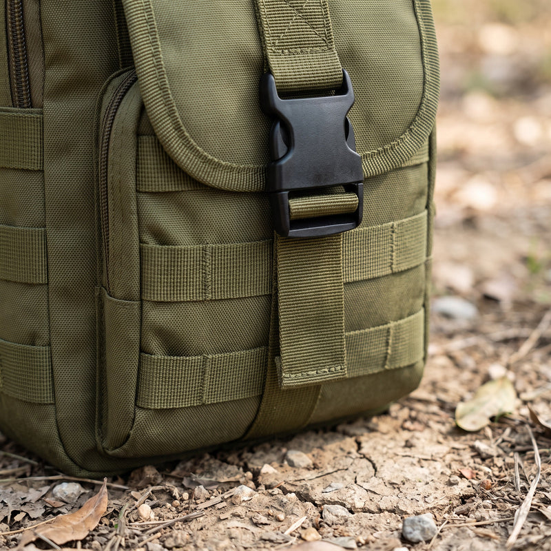 Tactical Sling Bag 20L MOLLE Chest Pack 800D Oxford Shoulder, product photo 4