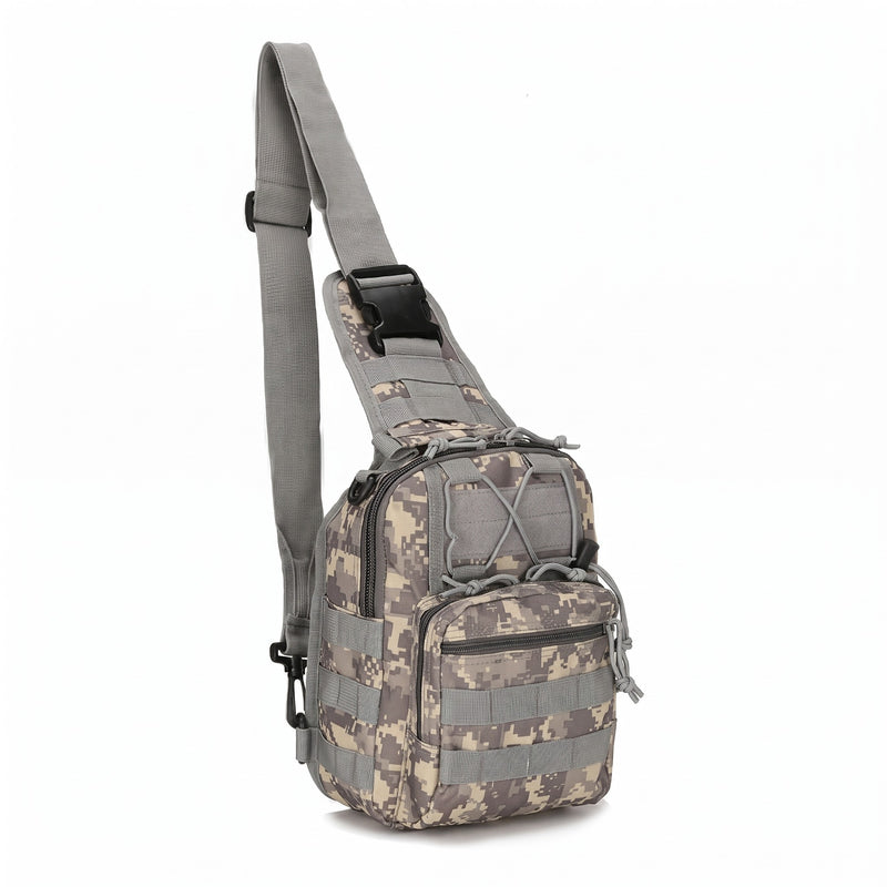 Tactical Sling Bag 20L MOLLE Chest Pack 800D Oxford Shoulder, product photo 6