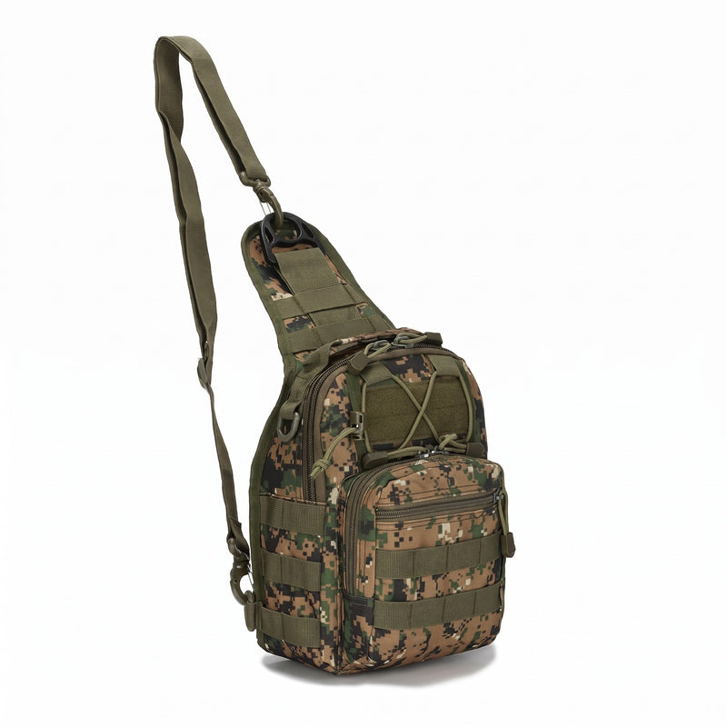 Tactical Sling Bag 20L MOLLE Chest Pack 800D Oxford Shoulder, product photo 10