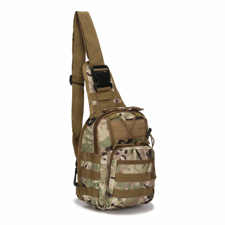 Tactical Sling Bag 20L MOLLE Chest Pack 800D Oxford Shoulder, product photo 11