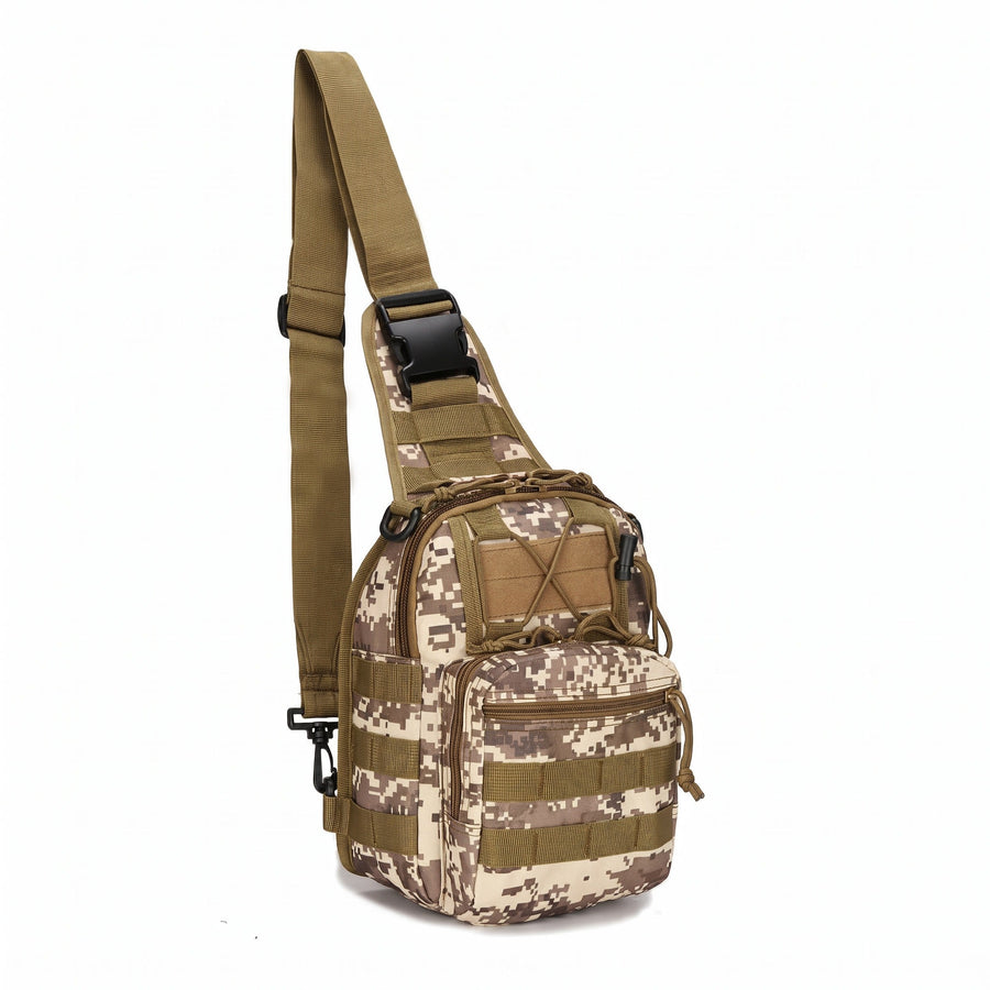 Tactical Sling Bag 20L MOLLE Chest Pack 800D Oxford Shoulder, product photo 14