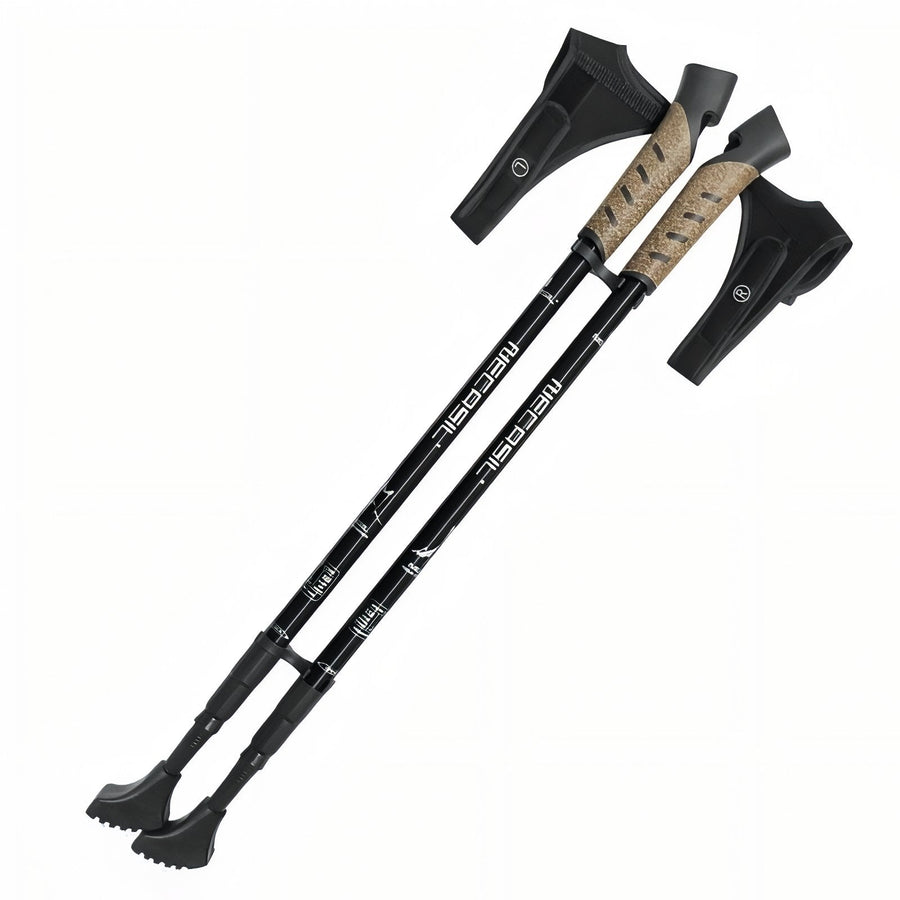 Telescopic Aluminum Nordic Walking Poles Adjustable Hiking Trekking Sticks – product view 1 | Great Lakes Outdoor