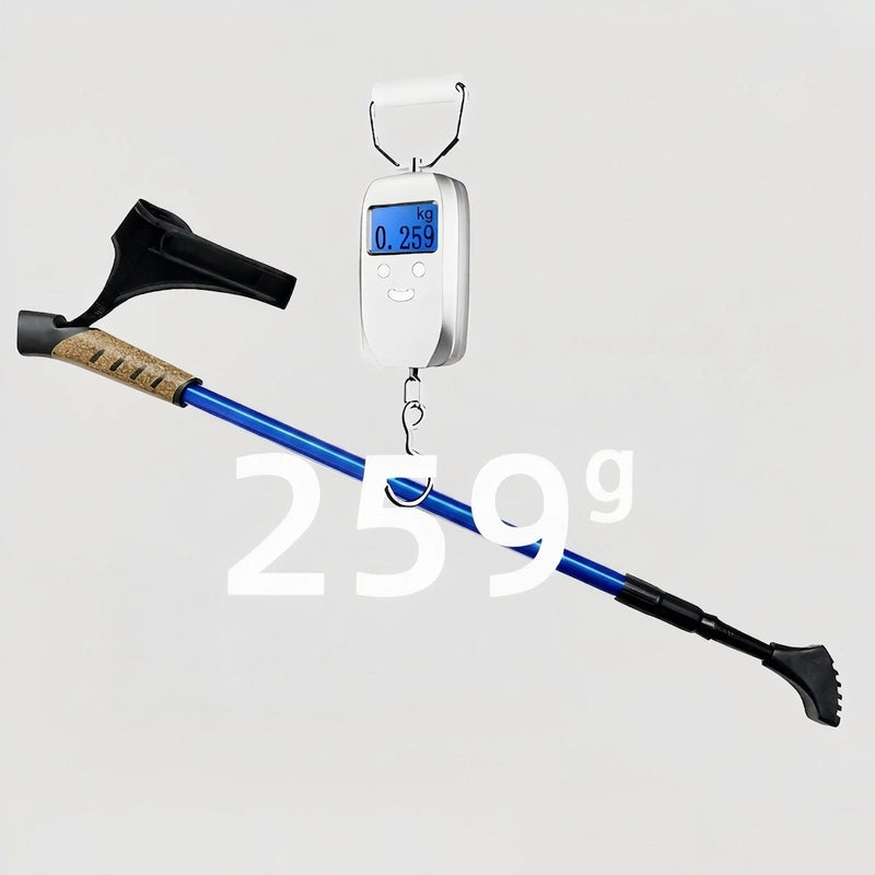 Telescopic Aluminum Nordic Walking Poles Adjustable Hiking Trekking Sticks – product view 3 | Great Lakes Outdoor