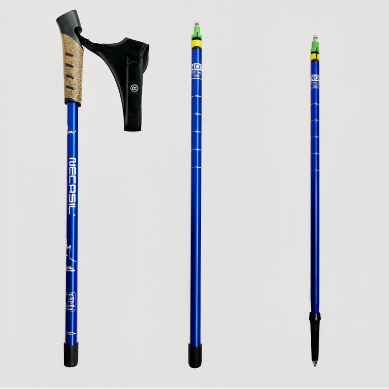 Telescopic Aluminum Nordic Walking Poles Adjustable Hiking Trekking Sticks – product view 4 | Great Lakes Outdoor