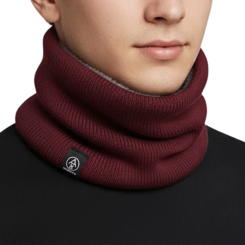 Thermal Knitted Neck Warmer Cold Weather Outdoor Balaclava – product view 5 | Great Lakes Outdoor