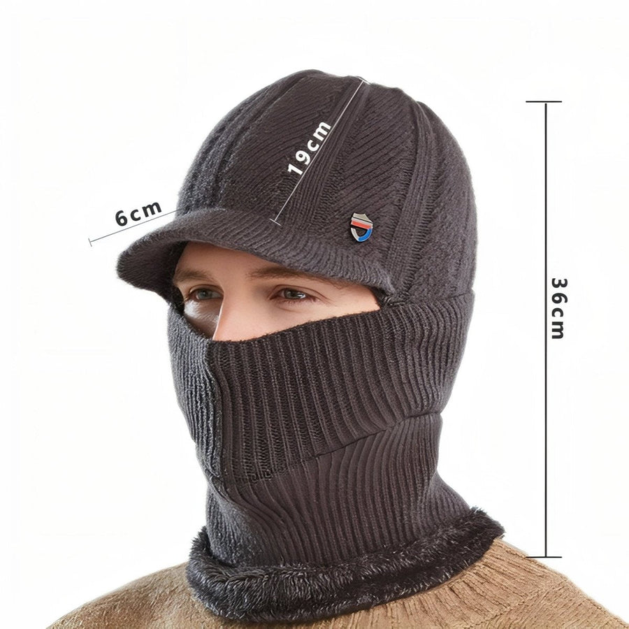 Thermal Winter Balaclava Face Mask with Integrated Visor – product view 5 | Great Lakes Outdoor