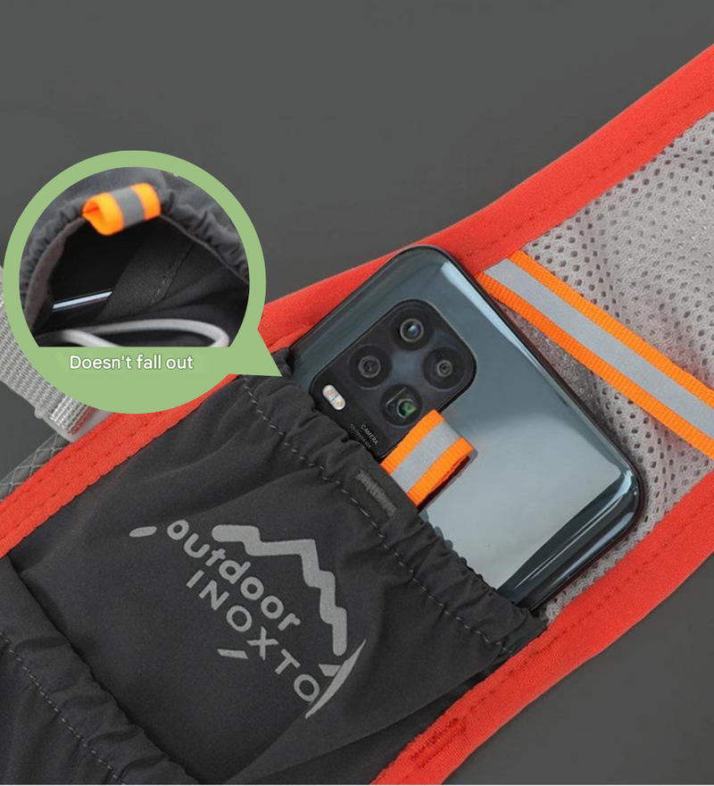 Trail Running Vest with Soft Flasks Hydration Backpack Unisex – product view 7 | Great Lakes Outdoor