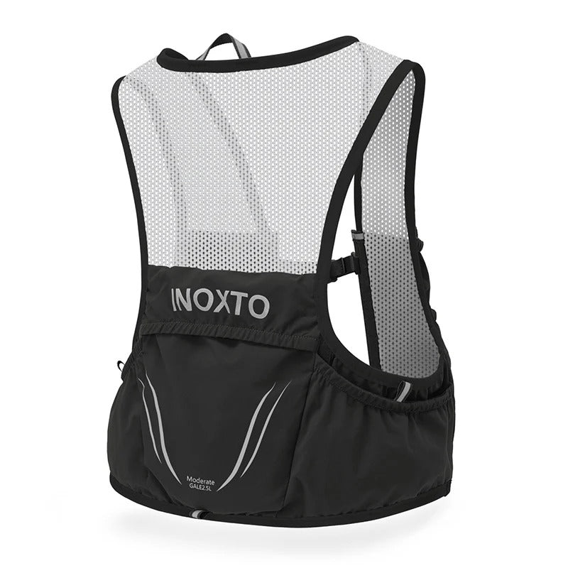 Trail Running Vest with Soft Flasks Hydration Backpack Unisex – product view 10 | Great Lakes Outdoor