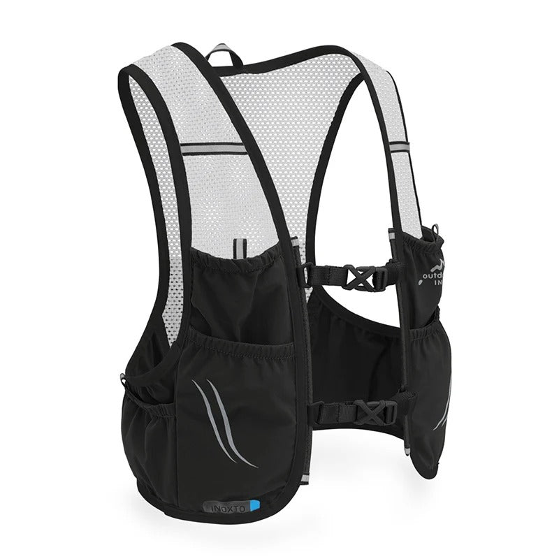 Trail Running Vest with Soft Flasks Hydration Backpack Unisex – product view 12 | Great Lakes Outdoor