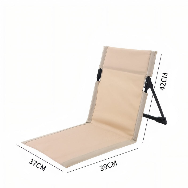 Ultralight Hiking Ground Chair Folding Backpacking Camp Seat – product view 5 | Great Lakes Outdoor