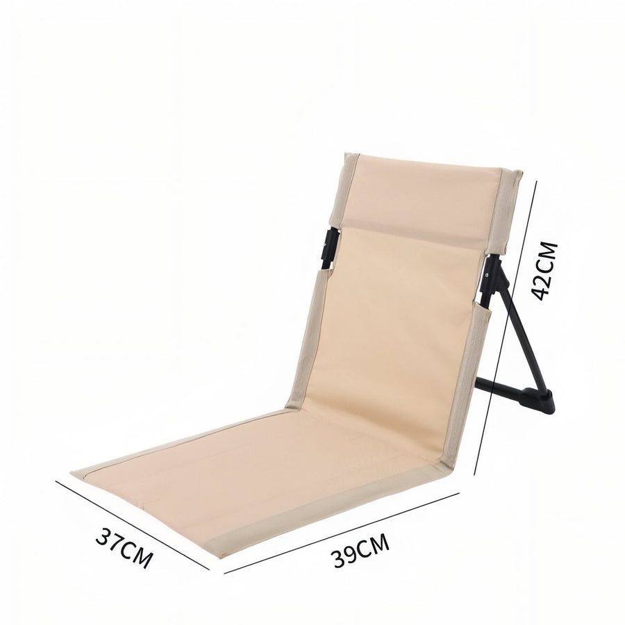 Ultralight Hiking Ground Chair Folding Backpacking Camp Seat – product view 5 | Great Lakes Outdoor