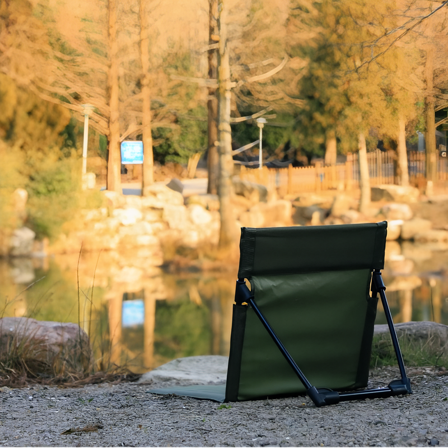 Ultralight Hiking Ground Chair Folding Backpacking Camp Seat – product view 6 | Great Lakes Outdoor