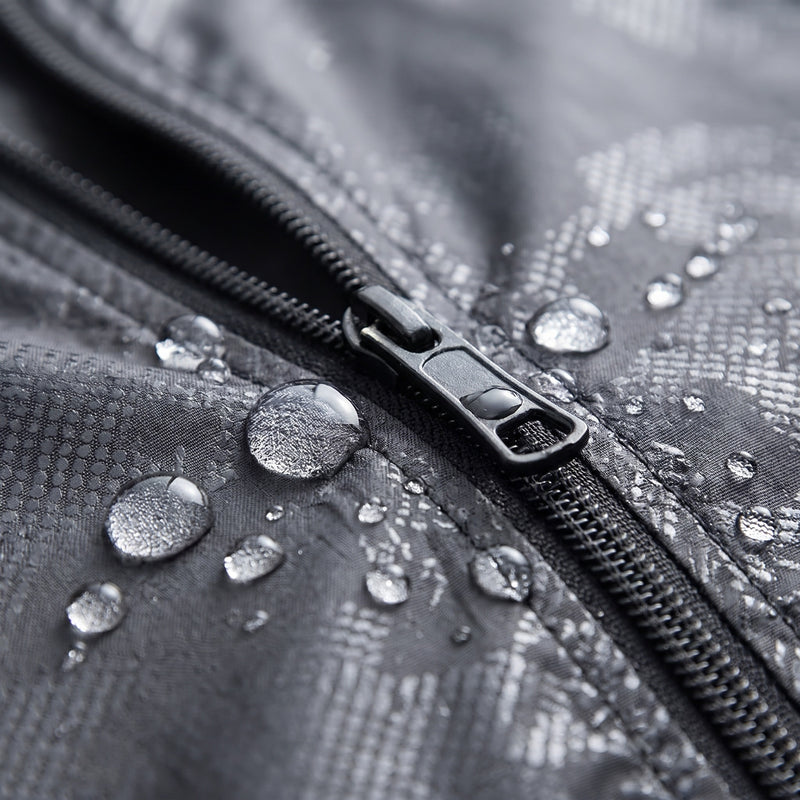 Ultralight Rain Jacket Unisex UPF 40 Hooded Water Repellent Shell, product photo 4