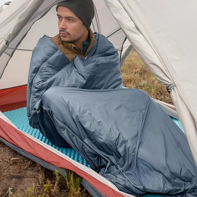 Ultralight Summer Sleeping Bag Lightweight Packable Backpacking Blanket – product view 8 | Great Lakes Outdoor