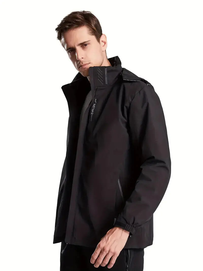 Unisex Waterproof Windproof Jacket Lightweight Outdoor Raincoat – product view 2 | Great Lakes Outdoor