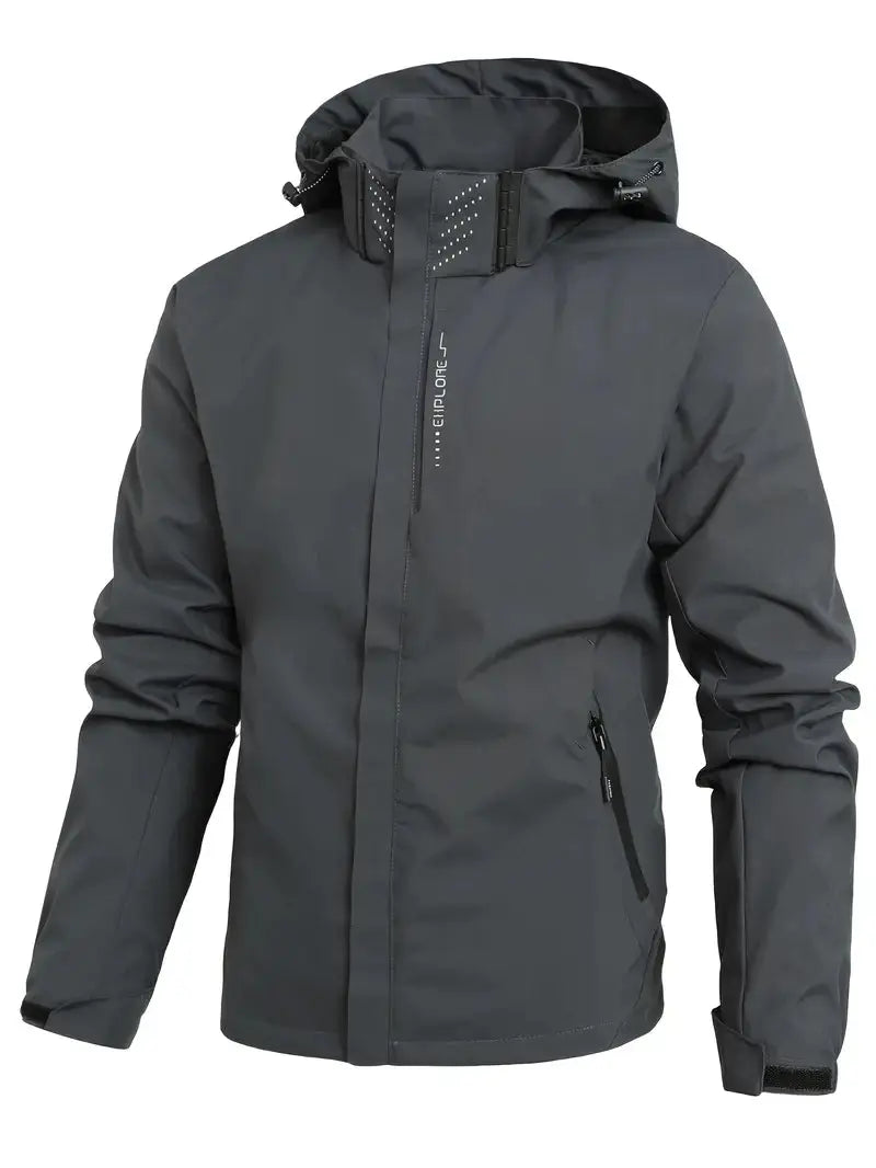Unisex Waterproof Windproof Jacket Lightweight Outdoor Raincoat – product view 4 | Great Lakes Outdoor
