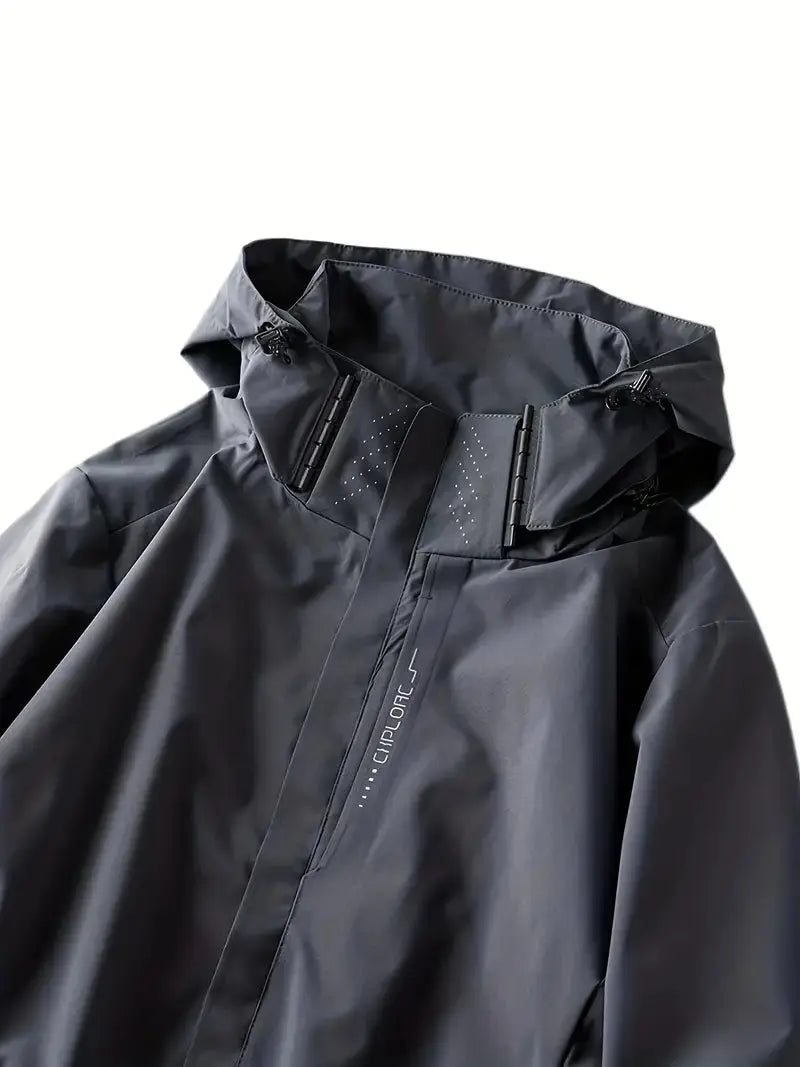 Unisex Waterproof Windproof Jacket Lightweight Outdoor Raincoat – product view 11 | Great Lakes Outdoor