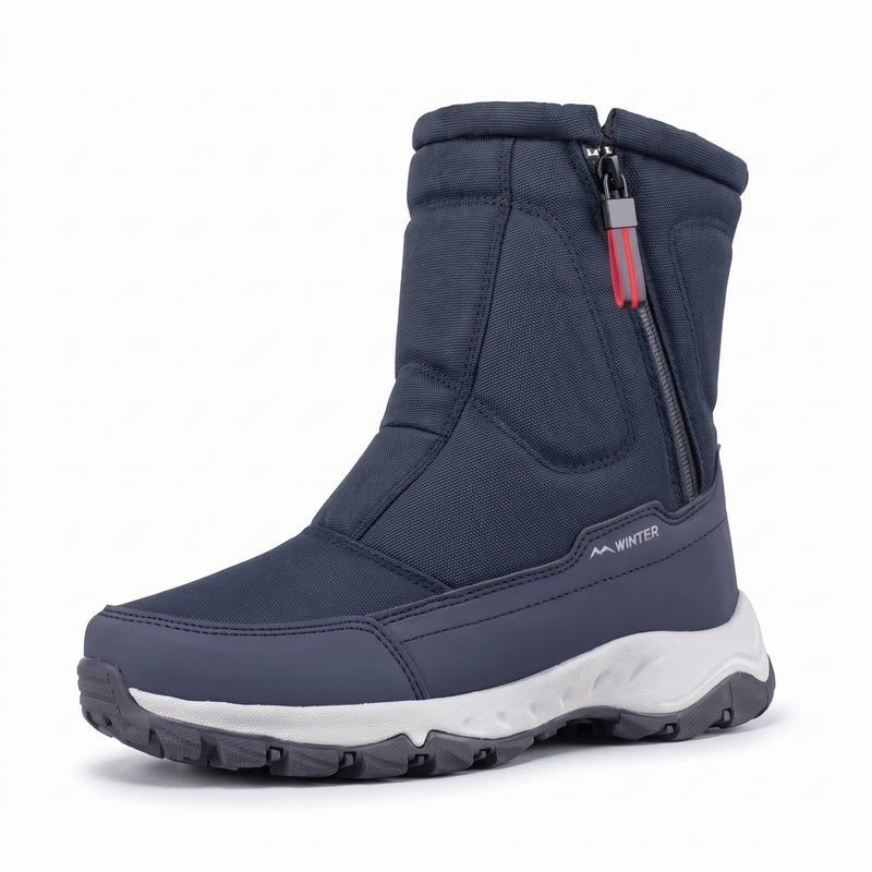Unisex Winter Boots Thermal Lined Waterproof Snow Hiking Footwear, product photo 6