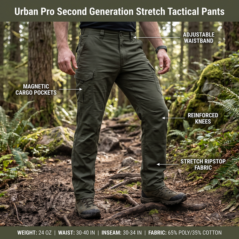 Urban Pro Second Generation Stretch Tactical Pants – product view 3 | Great Lakes Outdoor