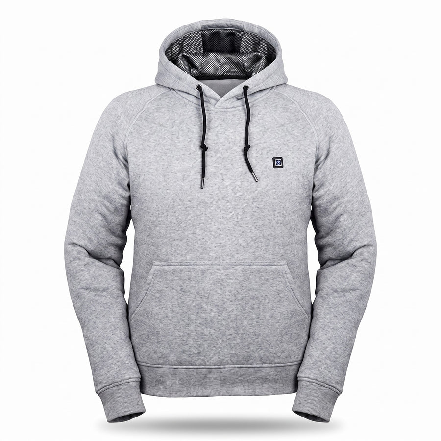 USB Heated Hoodie Waterproof Nylon Microfleece Lined Winter Jacket, product photo 1