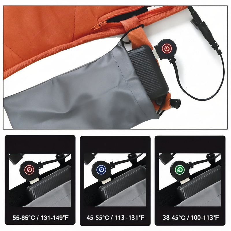 USB Heated Sleeping Pad Insulated Winter Camping Mat – product view 8 | Great Lakes Outdoor