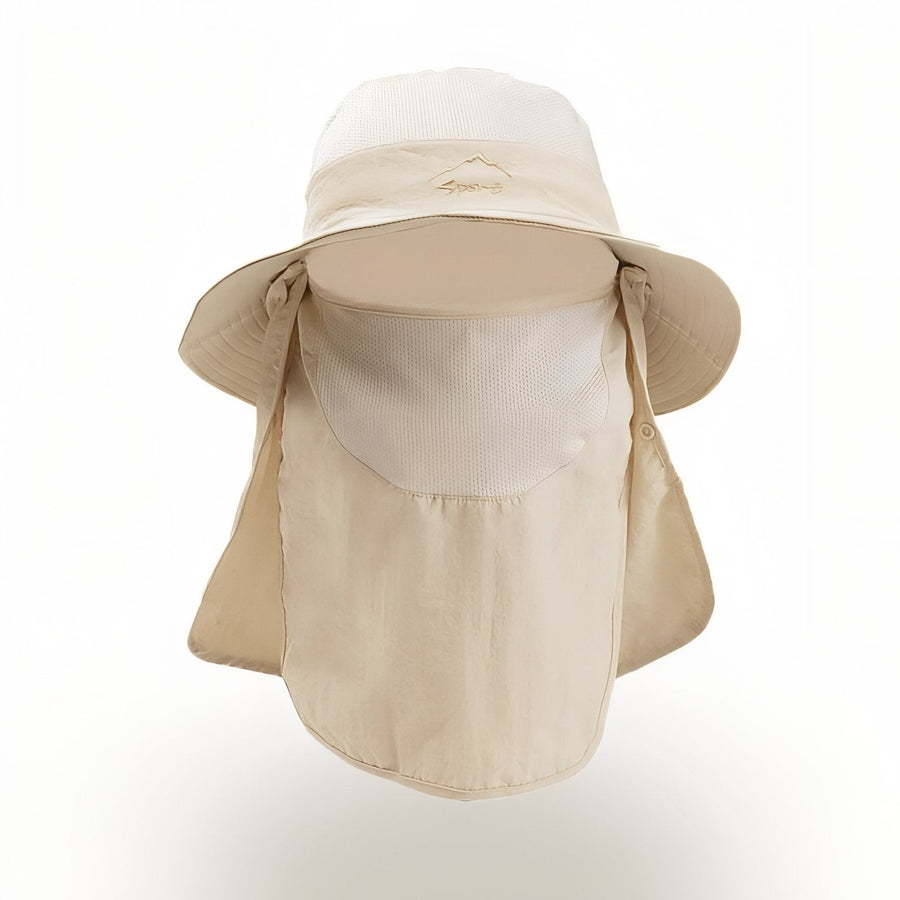 UV Protection Hiking Hat Wide Brim Neck Flap Sun Cap – product view 14 | Great Lakes Outdoor